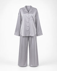 Elara Satin Oversized Pajama Set 6831