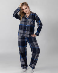 Classic Navy Pajama Set 6718