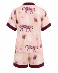 Safari Chic Viscose Short Set 6838