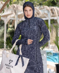 Black Tangle Burkini 2221 - Youlya -