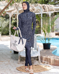 Black Tangle Burkini 2221 - Youlya -