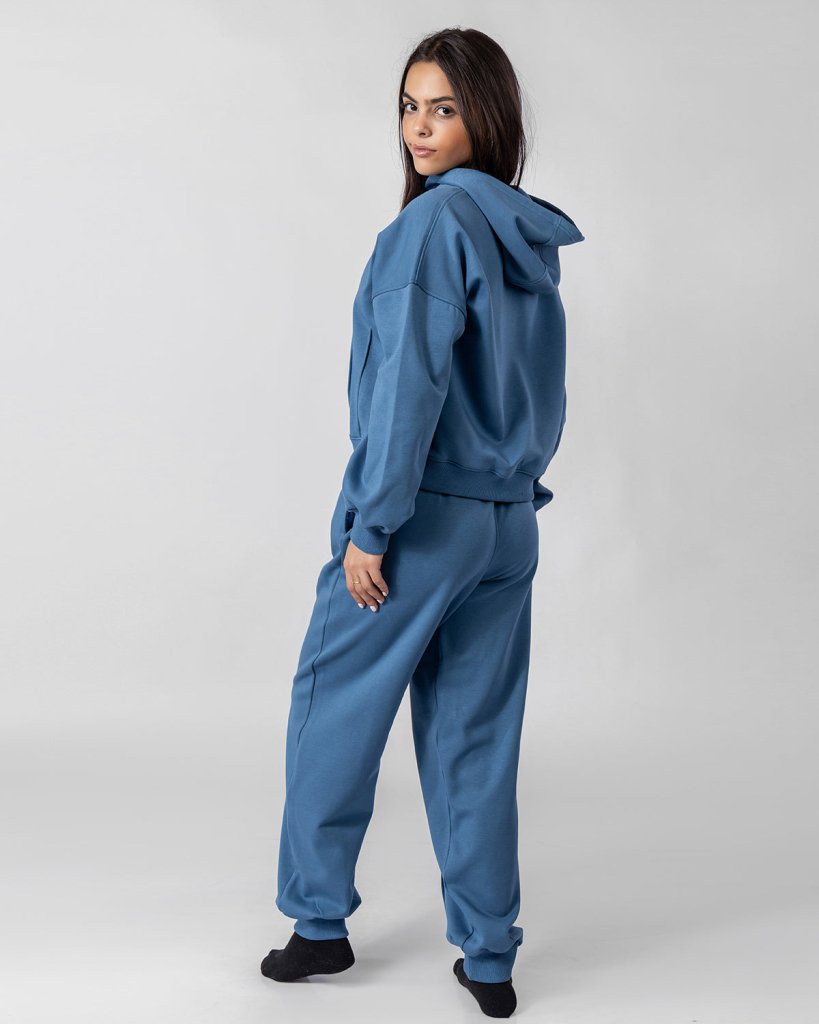 Blue Serene Pajama Set 6711B - Youlya -