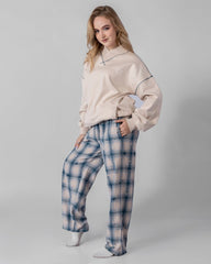 Blush Cross pajama set 6702 - Youlya - pajama set