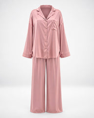 Elara Satin Oversized Pajama Set 6831 - Youlya - pajama set