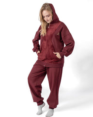 Garnet Glow Pajama Set 6706 - Youlya - pajama set