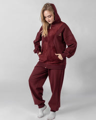 Garnet Glow Pajama Set 6706 - Youlya - pajama set