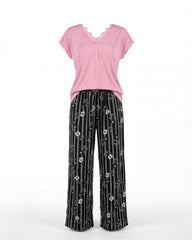 Midnight Elegance Pajama Set 6818 - Youlya - pajama set