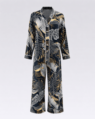 Midnight Luxe Viscose Pajama Set 6837 - Youlya - pajama set