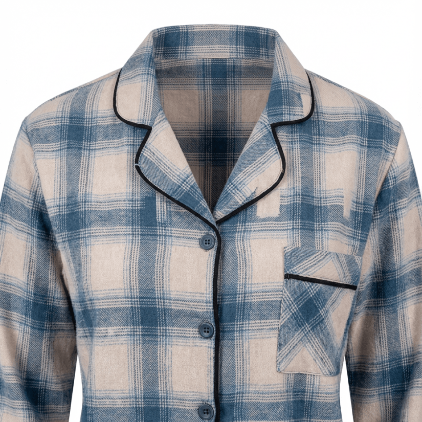 Nordic Mist PajamaSet 6719 - Youlya - winter pajama set