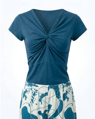 Ocean Breeze Viscose Pajama Set 6815 - Youlya - pajama set