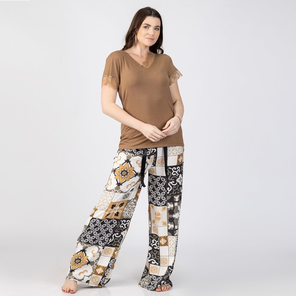 Pajama Pants 6603 - Youlya