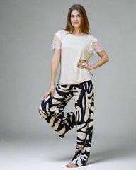 Pajama Pants 6607 - Youlya - pajama set