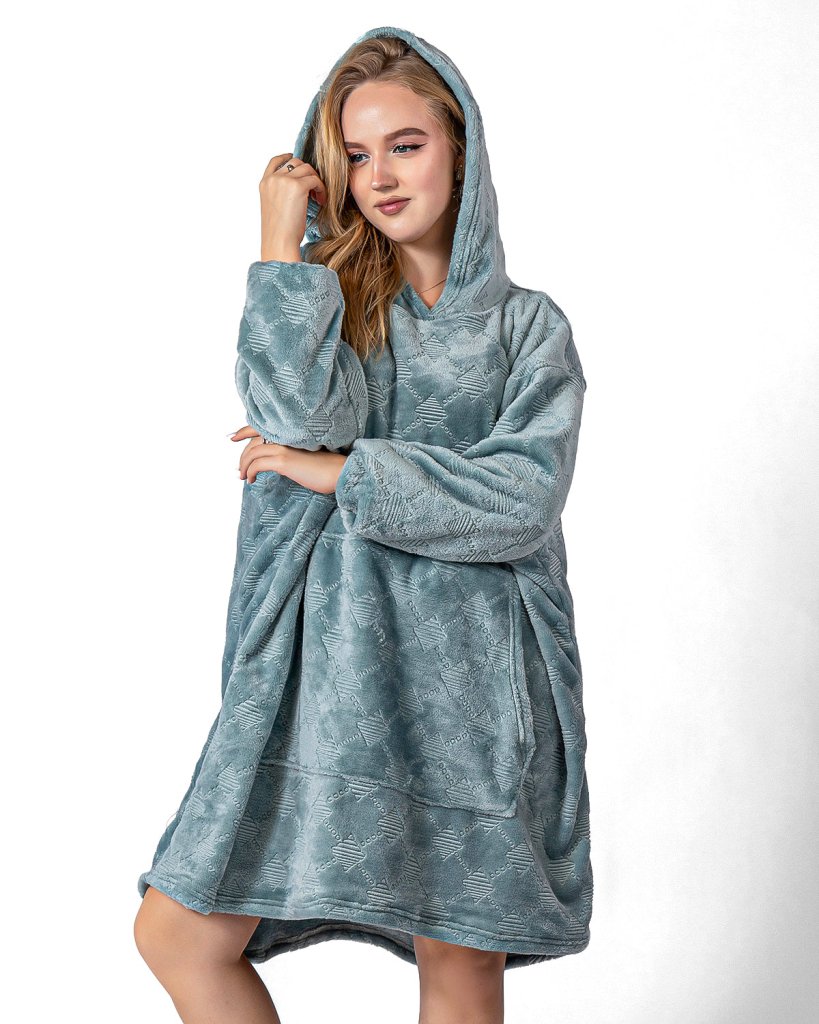 Polar Dream Blanket Hoodie 6720 - Youlya - pajamas