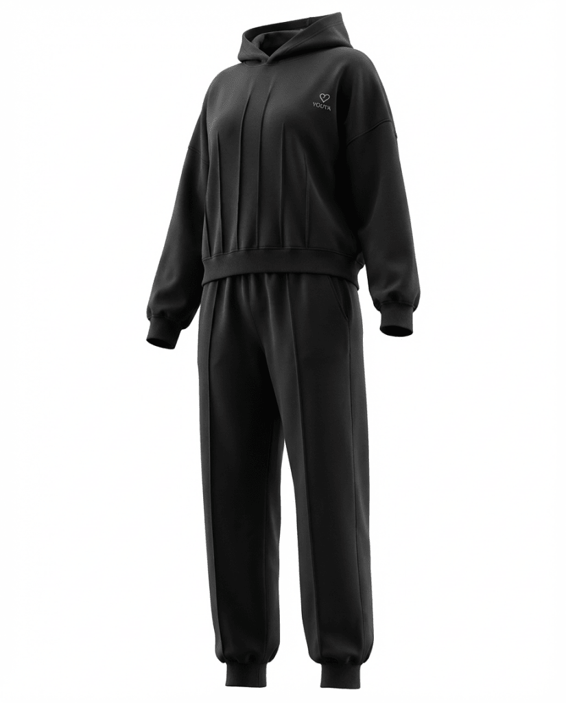 Blue Serene Pajama Set 6711A - Youlya - winter pajama set