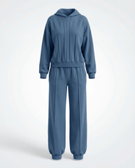 Blue Serene Pajama Set 6711B - Youlya - winter pajama set