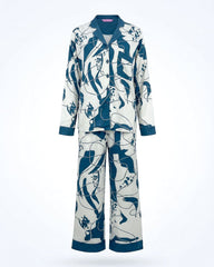 Elegant Viscose Lounge Set 6824 - Youlya - pajama set