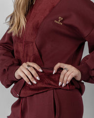 Garnet Glow Pajama Set 6706 - Youlya - pajama set