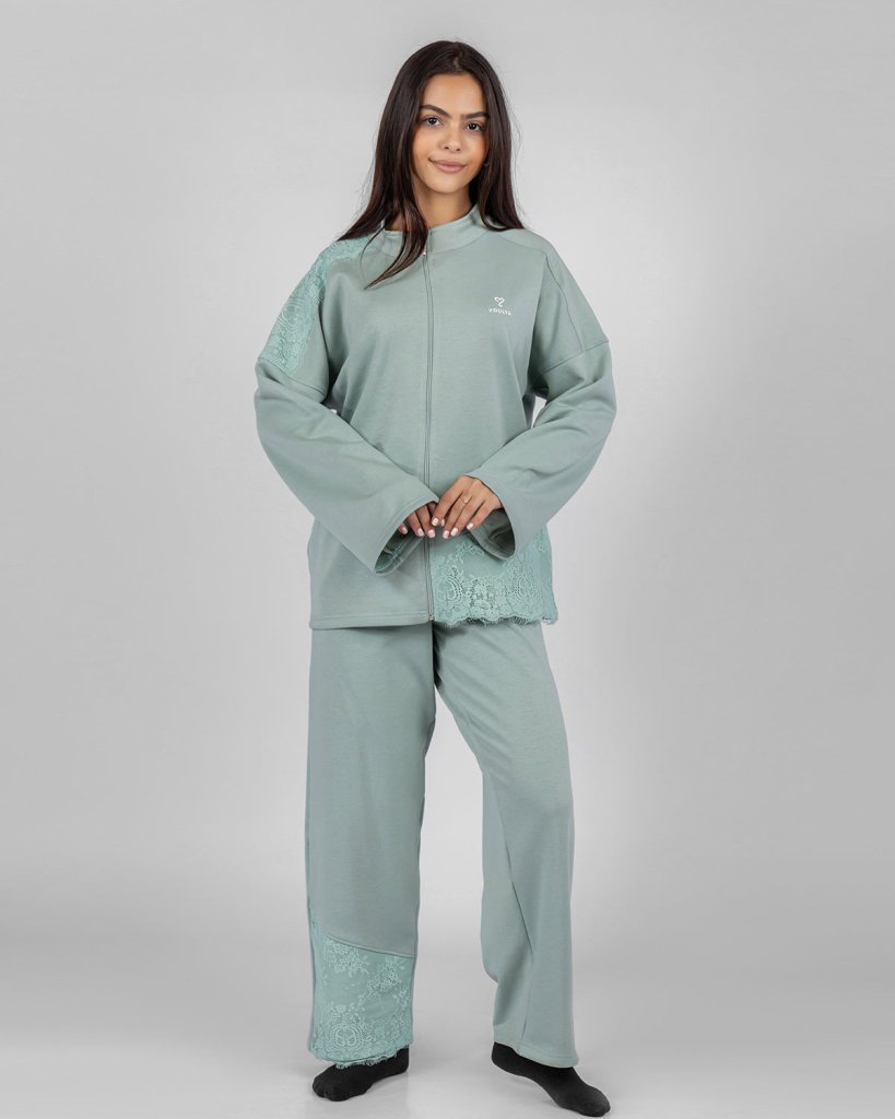 Lace Harmony Pajama Set 6715 - Youlya - pajama set
