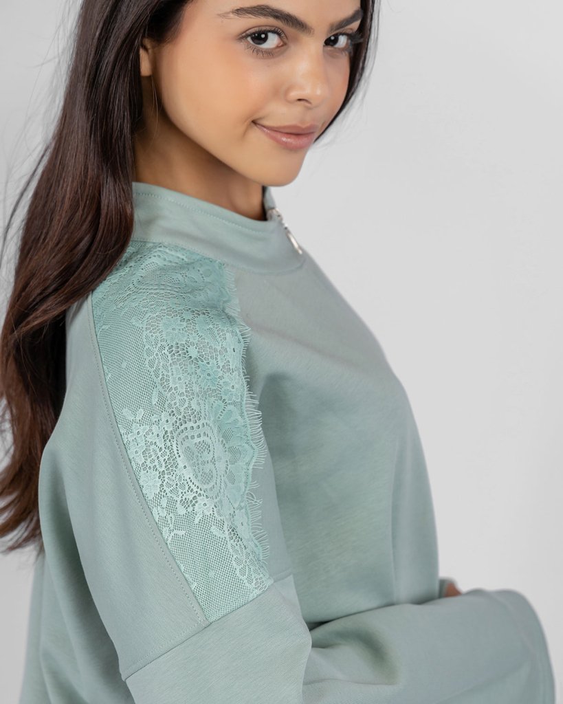 Lace Harmony Pajama Set 6715 - Youlya - pajama set