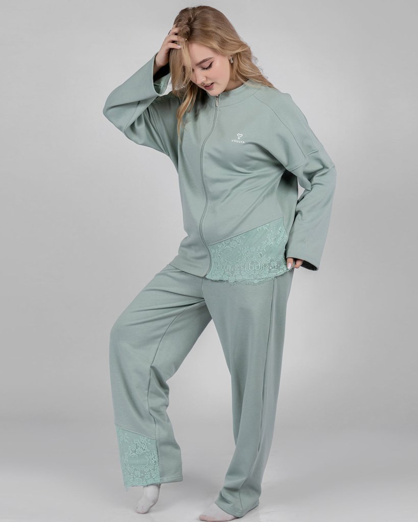 Lace Harmony Pajama Set 6715 - Youlya - pajama set