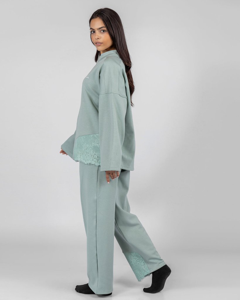 Lace Harmony Pajama Set 6715 - Youlya - pajama set