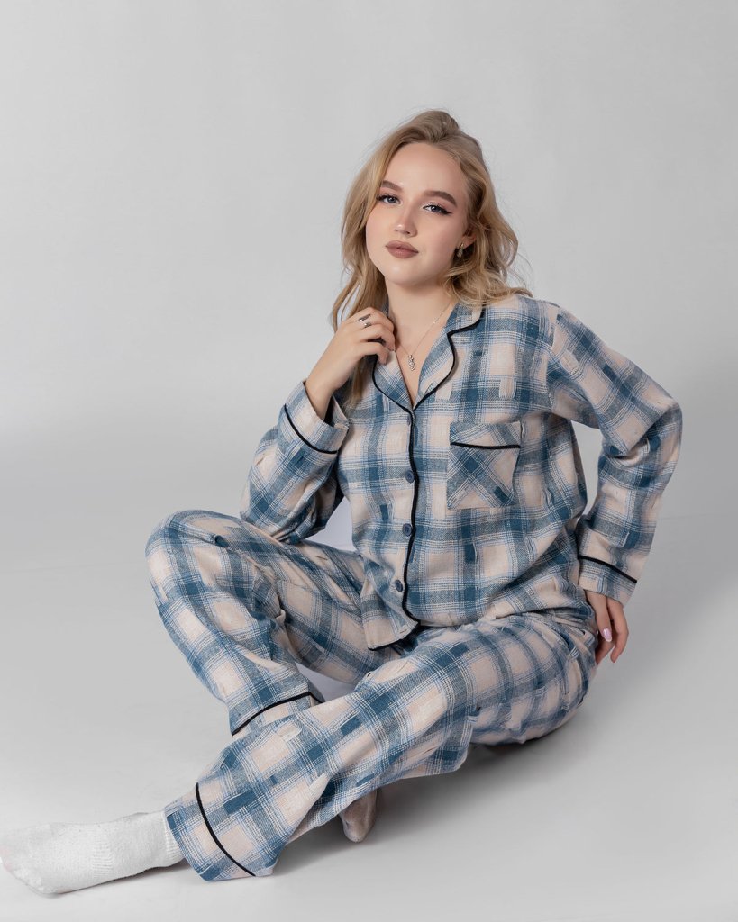 Nordic Mist PajamaSet 6719 - Youlya - pajama set