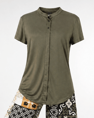 Olive Natural Pajama Set 6618 - Youlya - pajama set