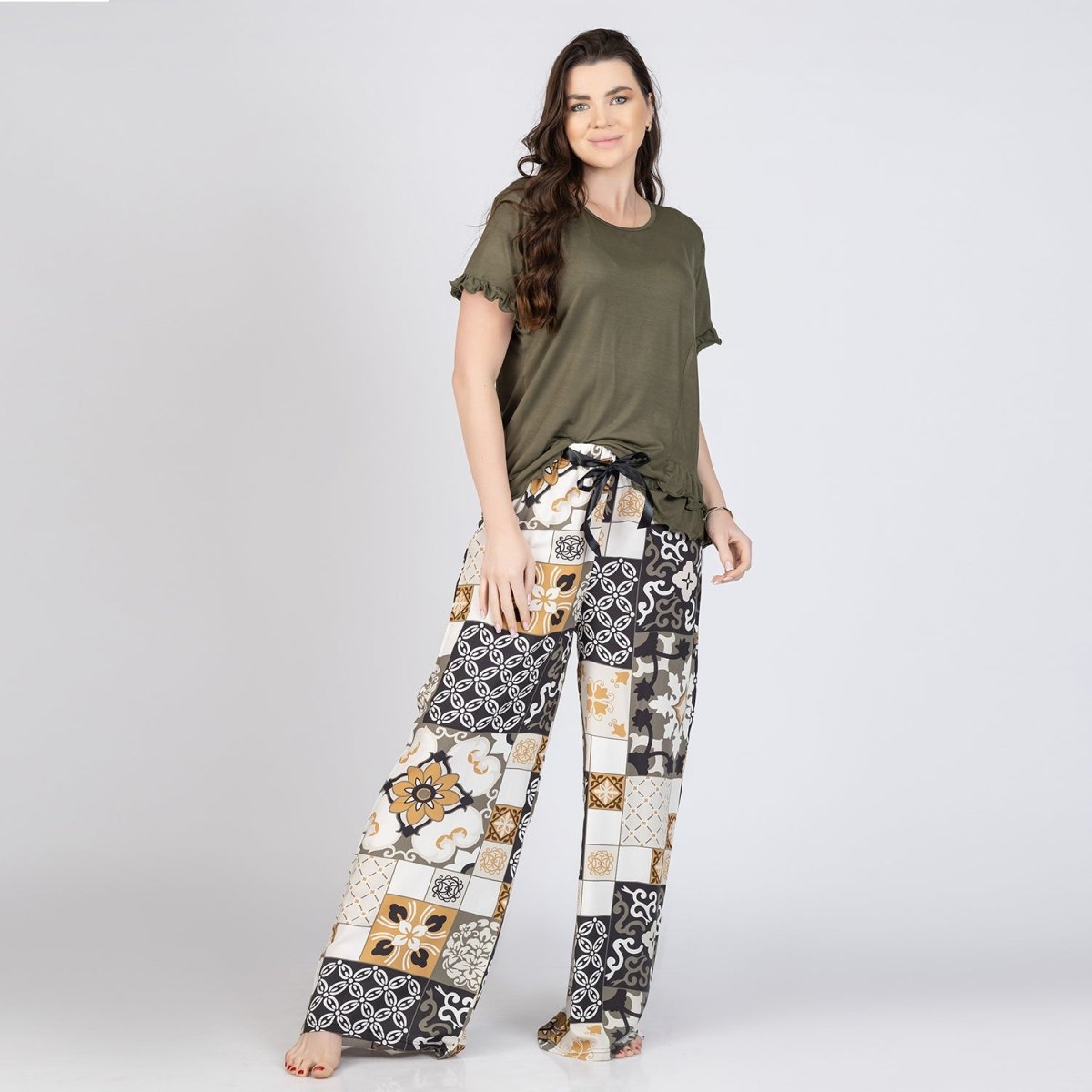 Pajama Pants 6619 - Youlya