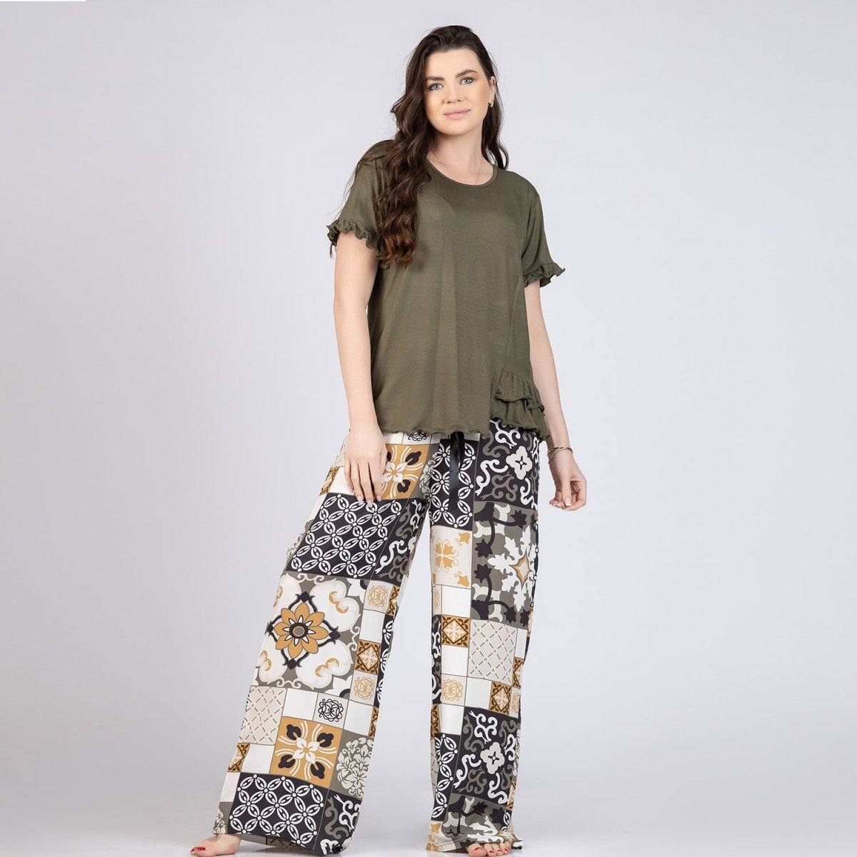 Pajama Pants 6619 - Youlya