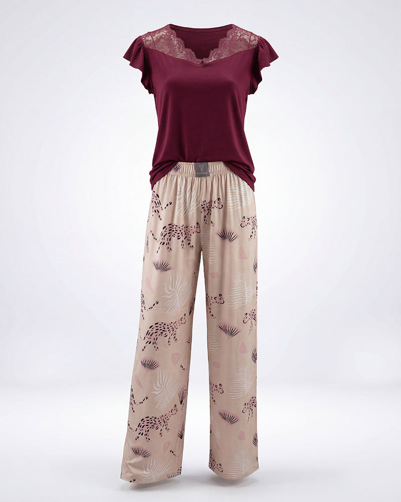 Blush Berry Pajama Set 6807