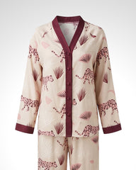 Blush Safari Button Pajama Set 6822