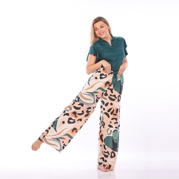 6426 pajama pants natural beauty - Youlya