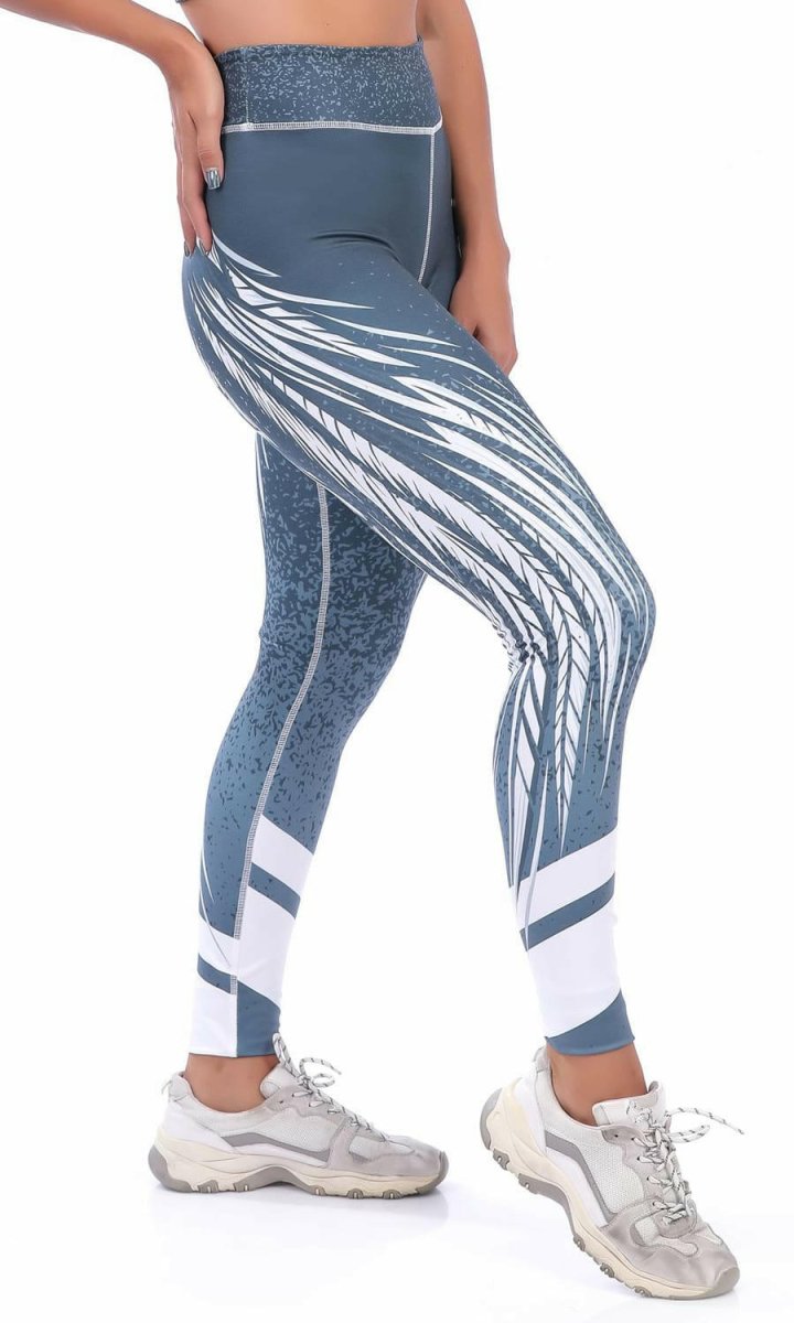 Birda-printed Sports Bra and Leggings set - Youlya