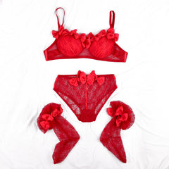 Christmas Bra and Panty Set 7090 - Youlya