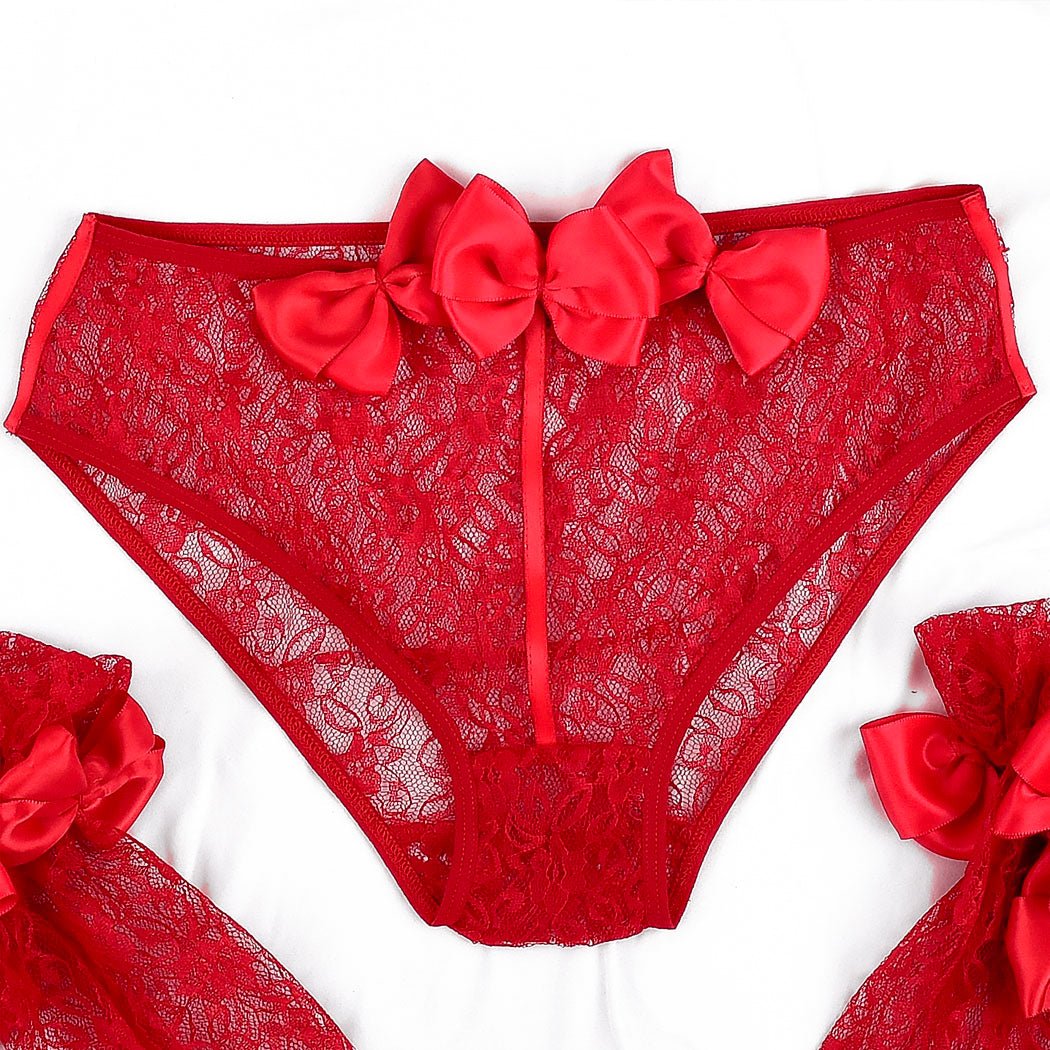 Christmas Bra and Panty Set 7090 - Youlya