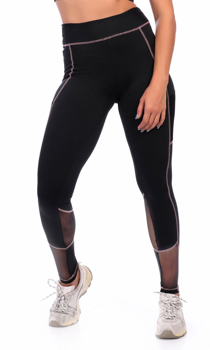 Fira-printed Sports Bra and Leggings set-1101 - Youlya