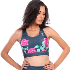 Lava-printed Sports Bra and Leggings set - Youlya