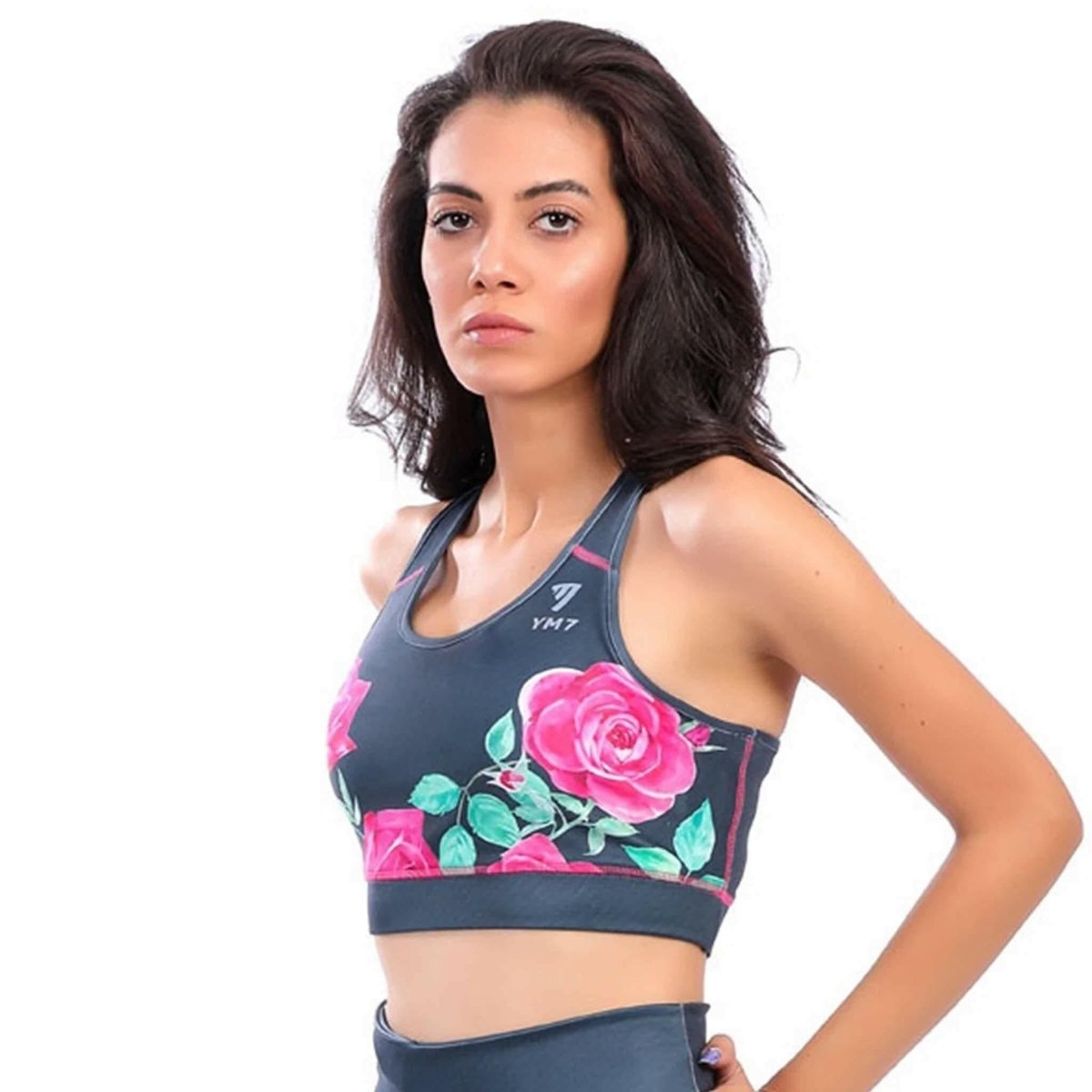 Lava-printed Sports Bra and Leggings set - Youlya