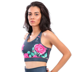 Lava-printed Sports Bra and Leggings set - Youlya