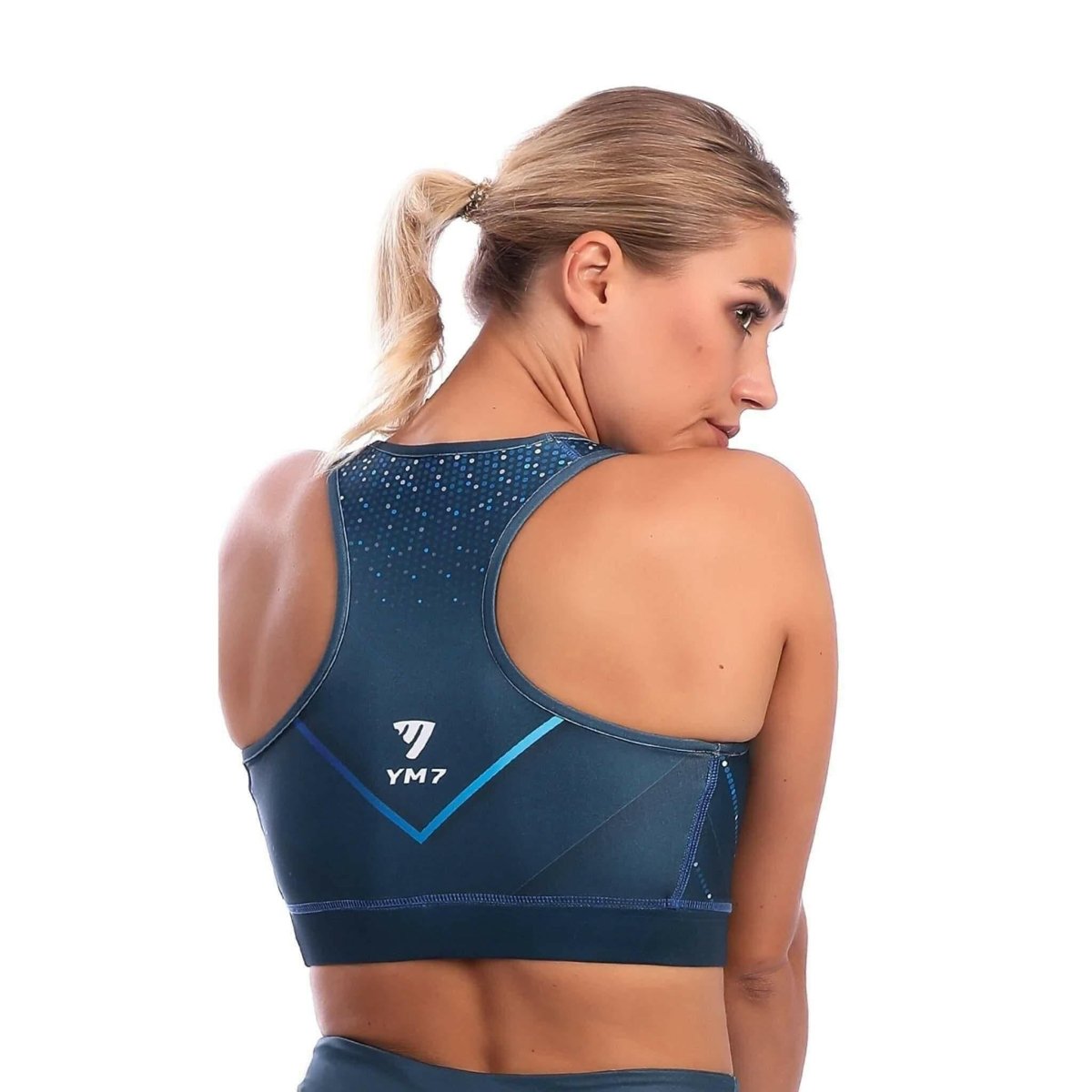 Olempa-printed Sports Bra and Leggings set - Youlya