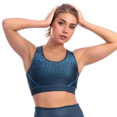 Olempa-printed Sports Bra and Leggings set - Youlya