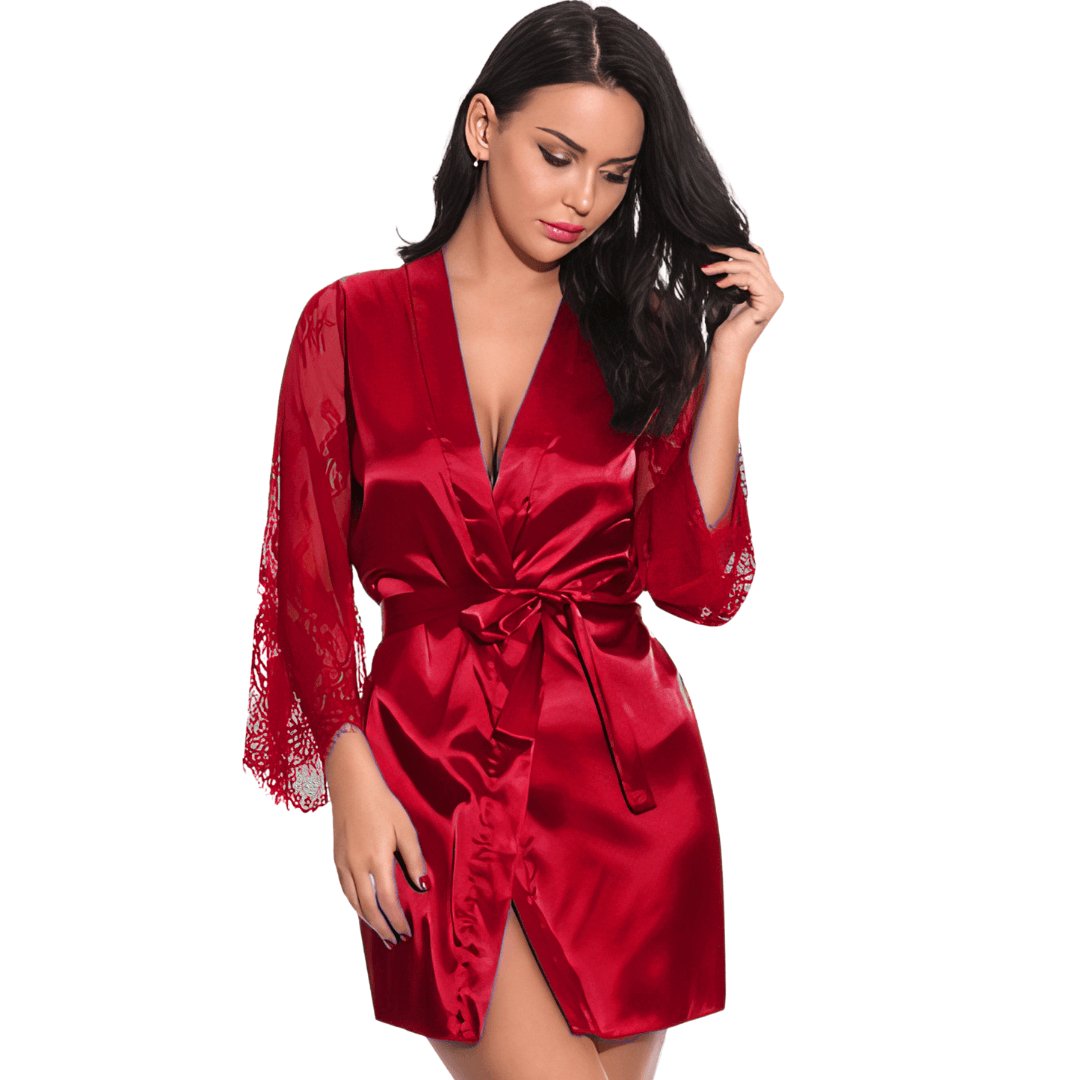 Robe 7808-wine - Youlya