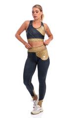 Shina-printed Sports Bra and Leggings set - Youlya