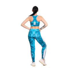 Tira-printed Sports Bra and Leggings set - Youlya