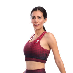 Wav-printed Sports Bra and Leggings set - Youlya